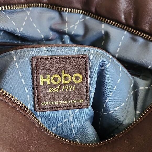 HOBO Leather Crossbody Bag - Picture 4 of 9